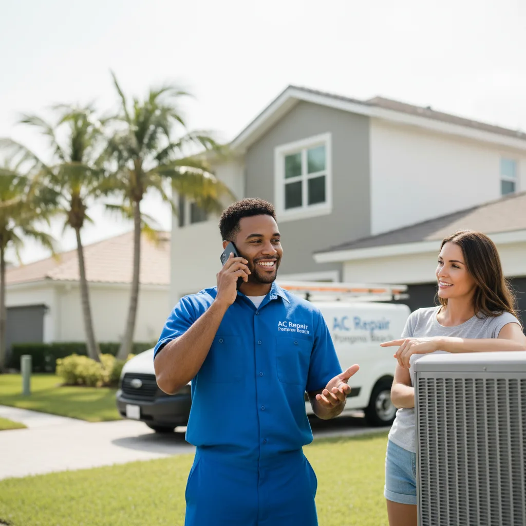 AC Repair Pompano Beach customer support in Palmer Town